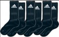 Adidas Brand Socks  black pack/ 3 paar